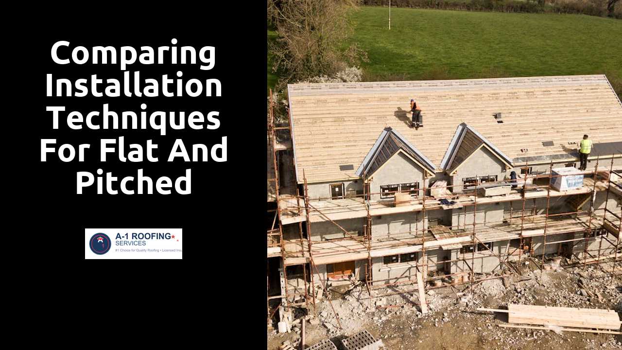 Comparing Installation Techniques for Flat and Pitched Commercial Roofs