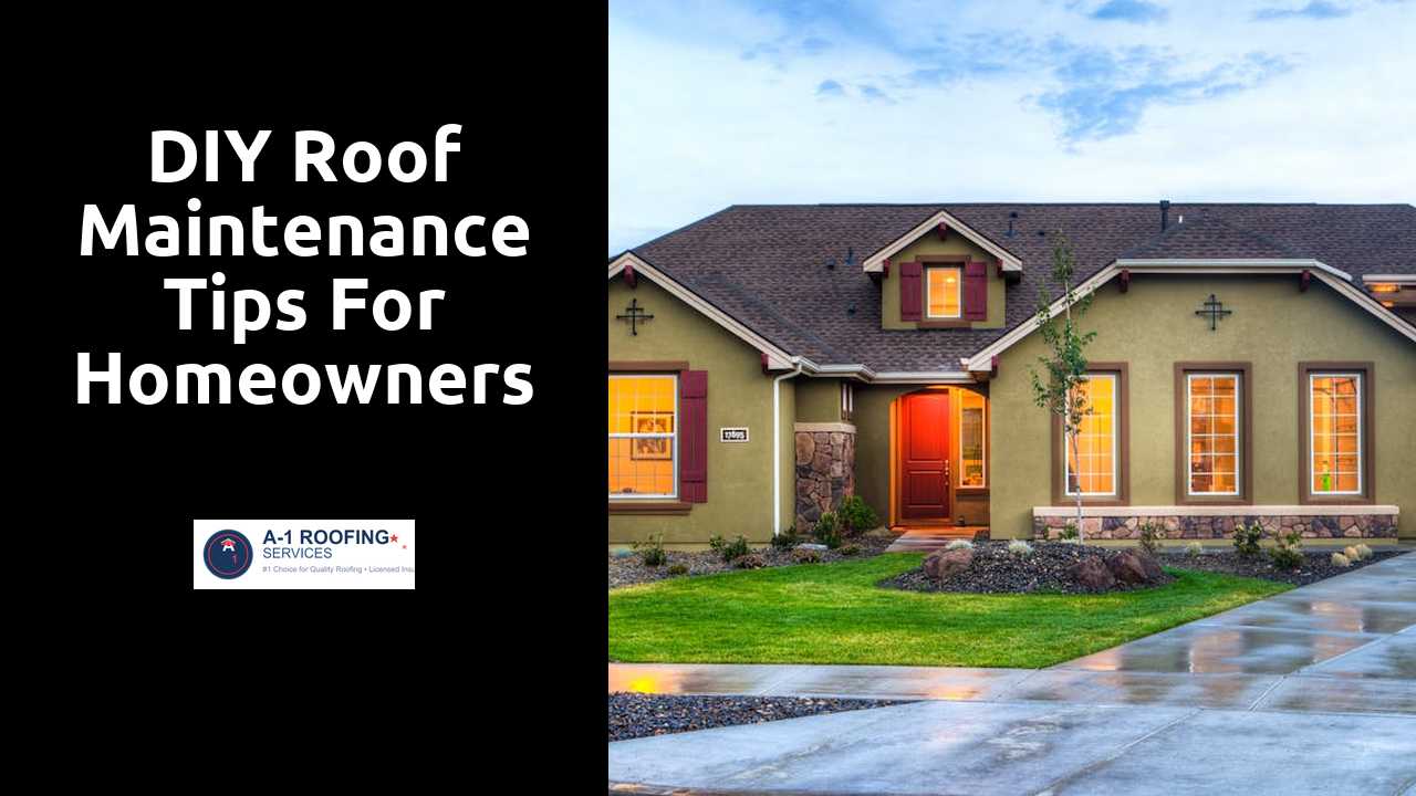 DIY Roof Maintenance Tips for Homeowners