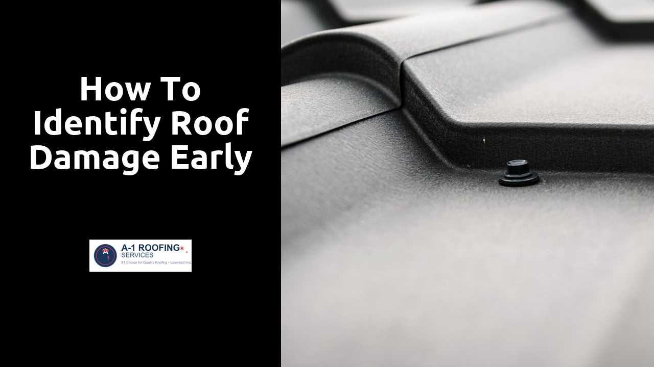 How to Identify Roof Damage Early