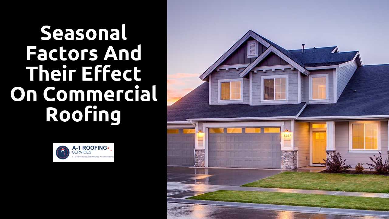 Seasonal Factors and Their Effect on Commercial Roofing Pricing