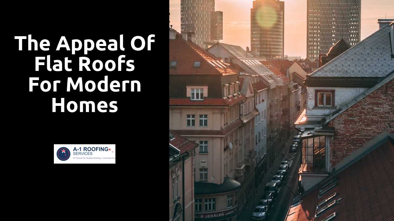 The Appeal of Flat Roofs for Modern Homes