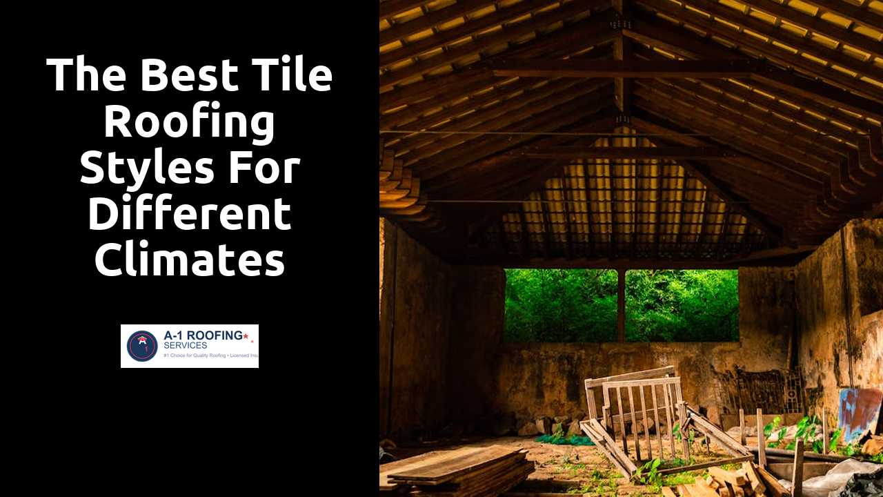 The Best Tile Roofing Styles for Different Climates