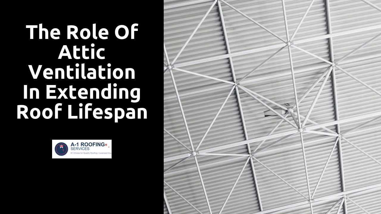 The Role of Attic Ventilation in Extending Roof Lifespan
